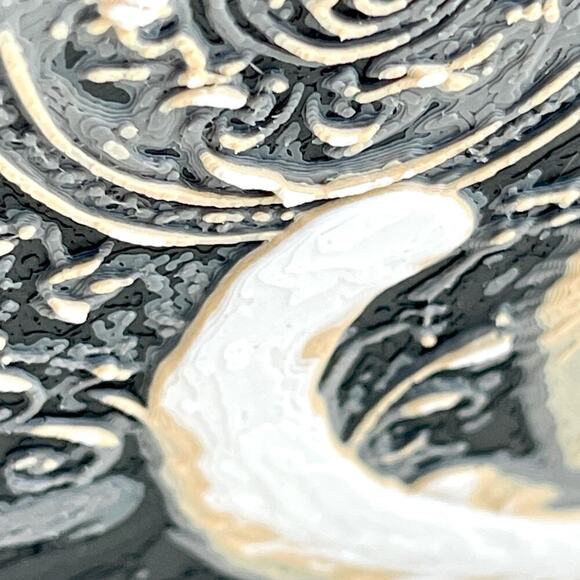 Ying Yang Cats Art Print, Black and White Cat Decor, Feline Mandala Art - Picture 5 of 9